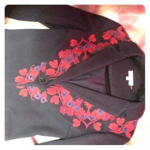 Tory Burch Lizanne woman  knit blazer size XS